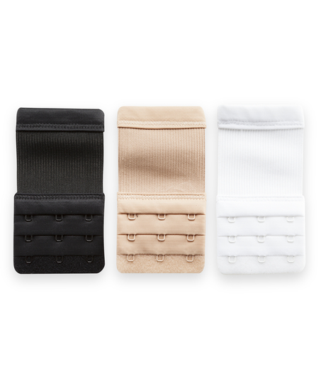 3-pakning med BH-forlengere, Hvit