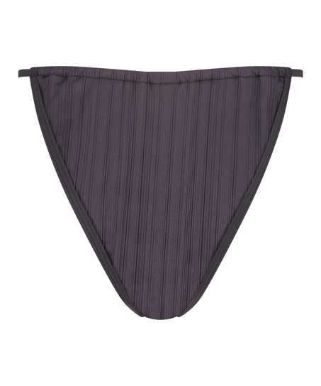 Bikinitruse med høy skjæring Lisbon, Grå