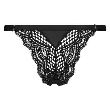 G-streng tanga Duckie, Svart