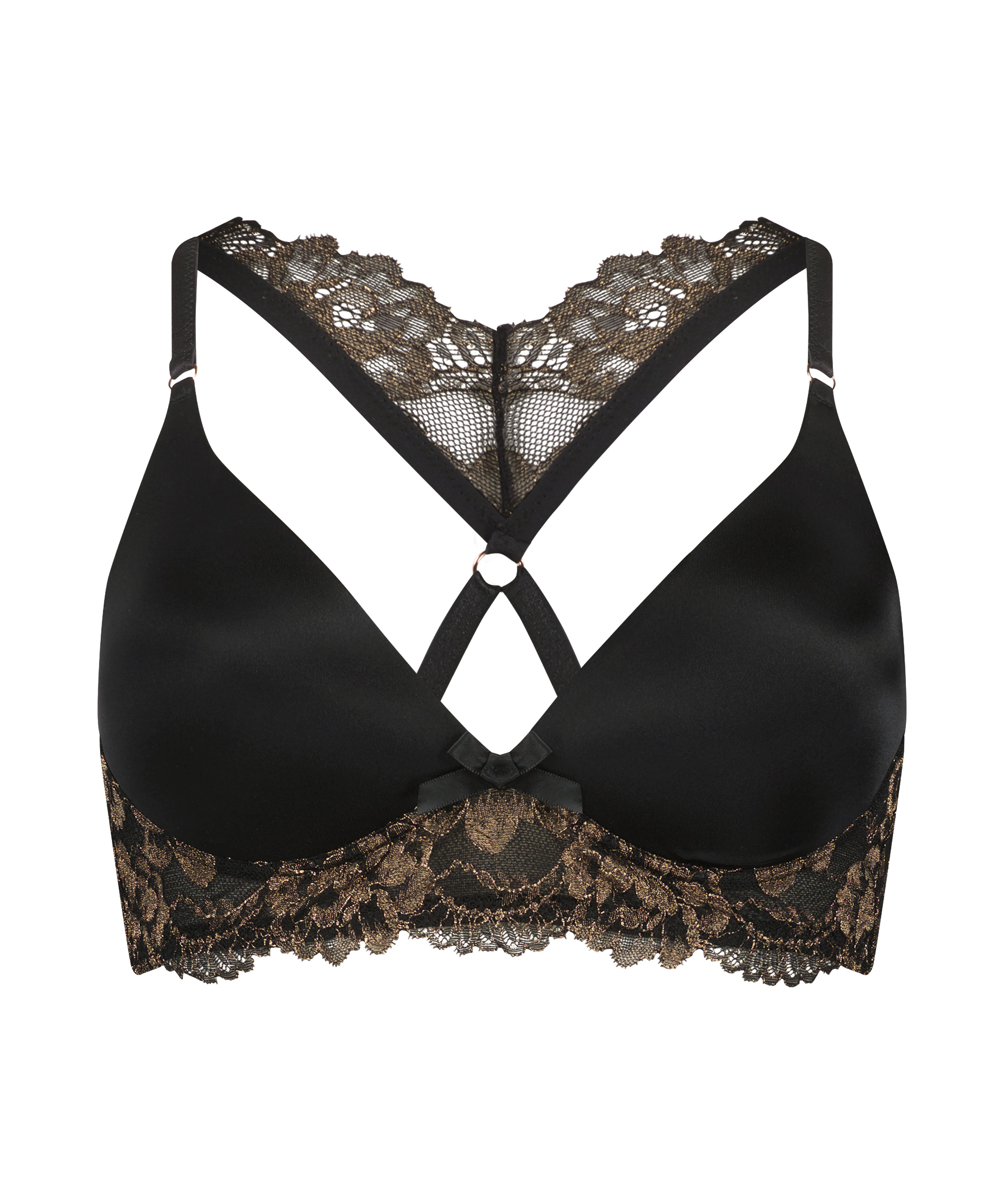 Lexi fôret bh uten bøyle, Svart, main