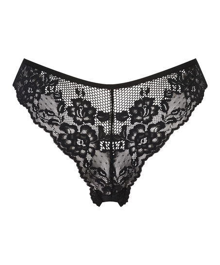 Brasiliansk truse Bianca, Svart