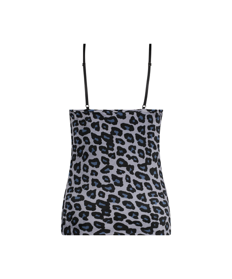 Cami-topp Velours Lace, Gr&aring;