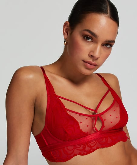 Bralette Pippa, Rød
