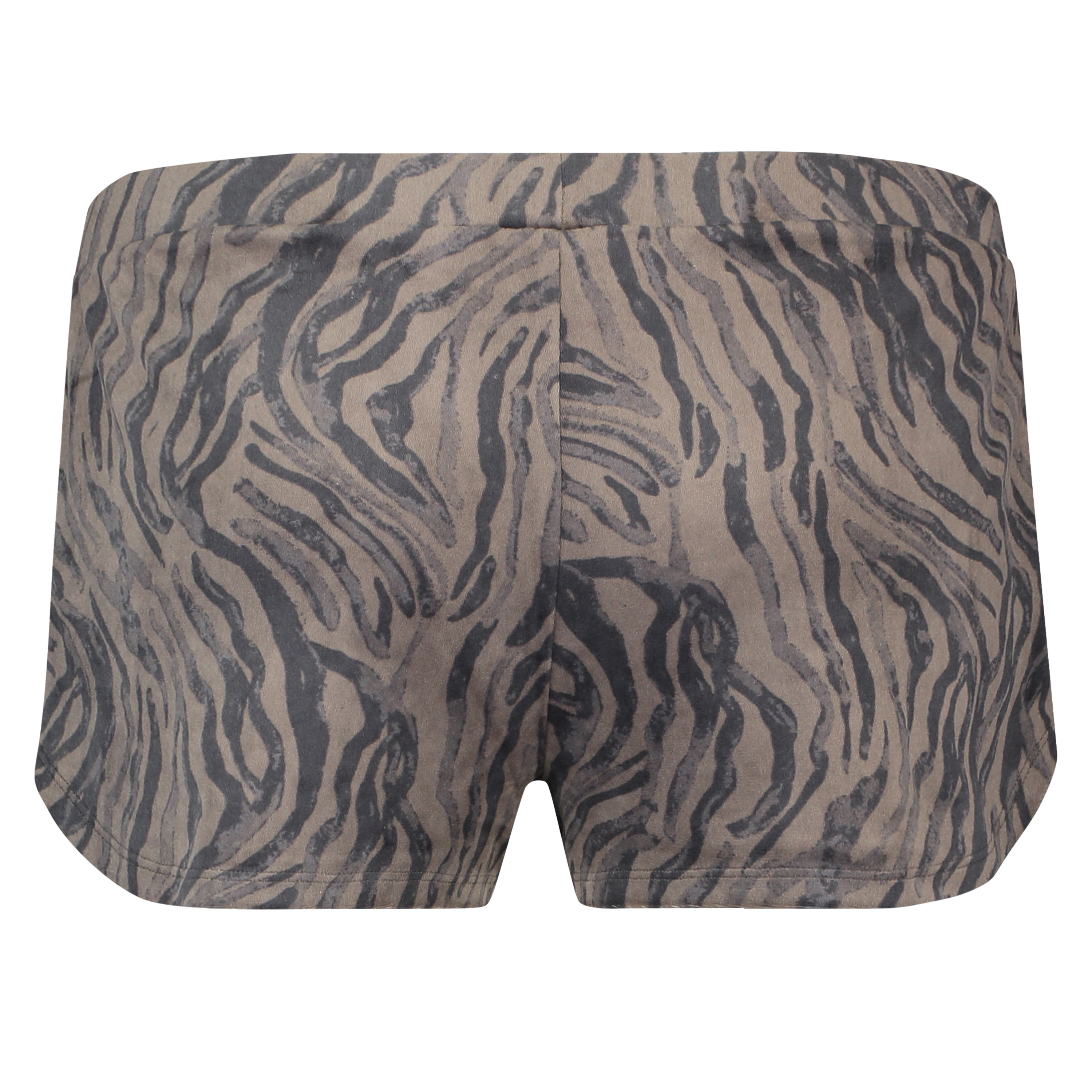 Pysjamasshorts velur, Grå, main