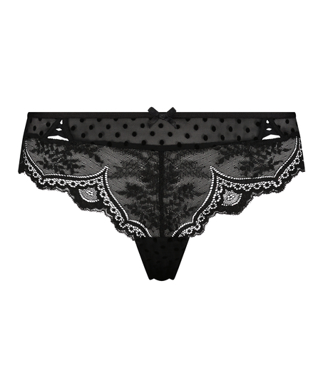 Brasiliansk truse Tonia, Svart