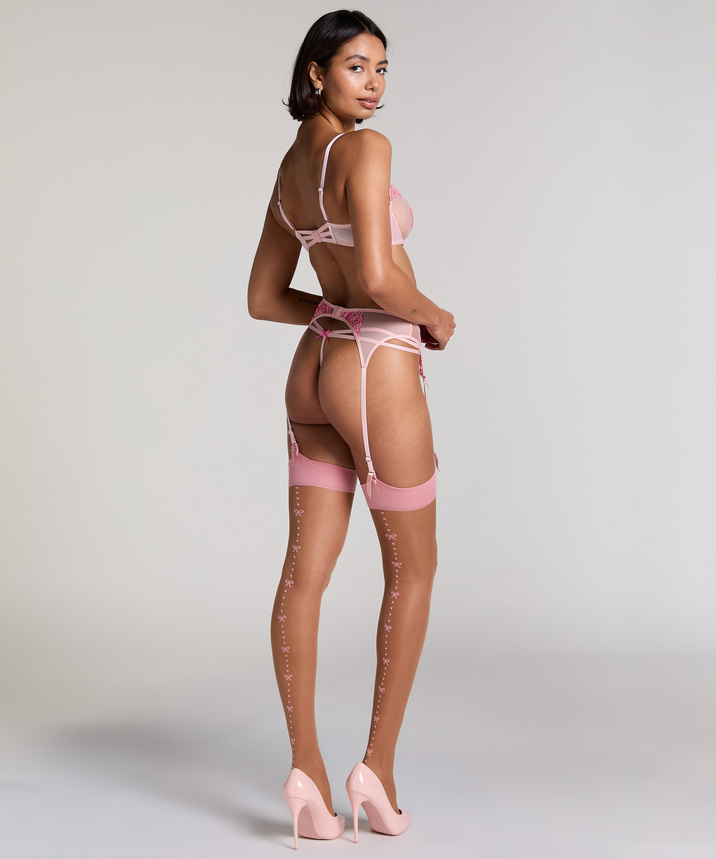 Beau strømper, Rosa, main