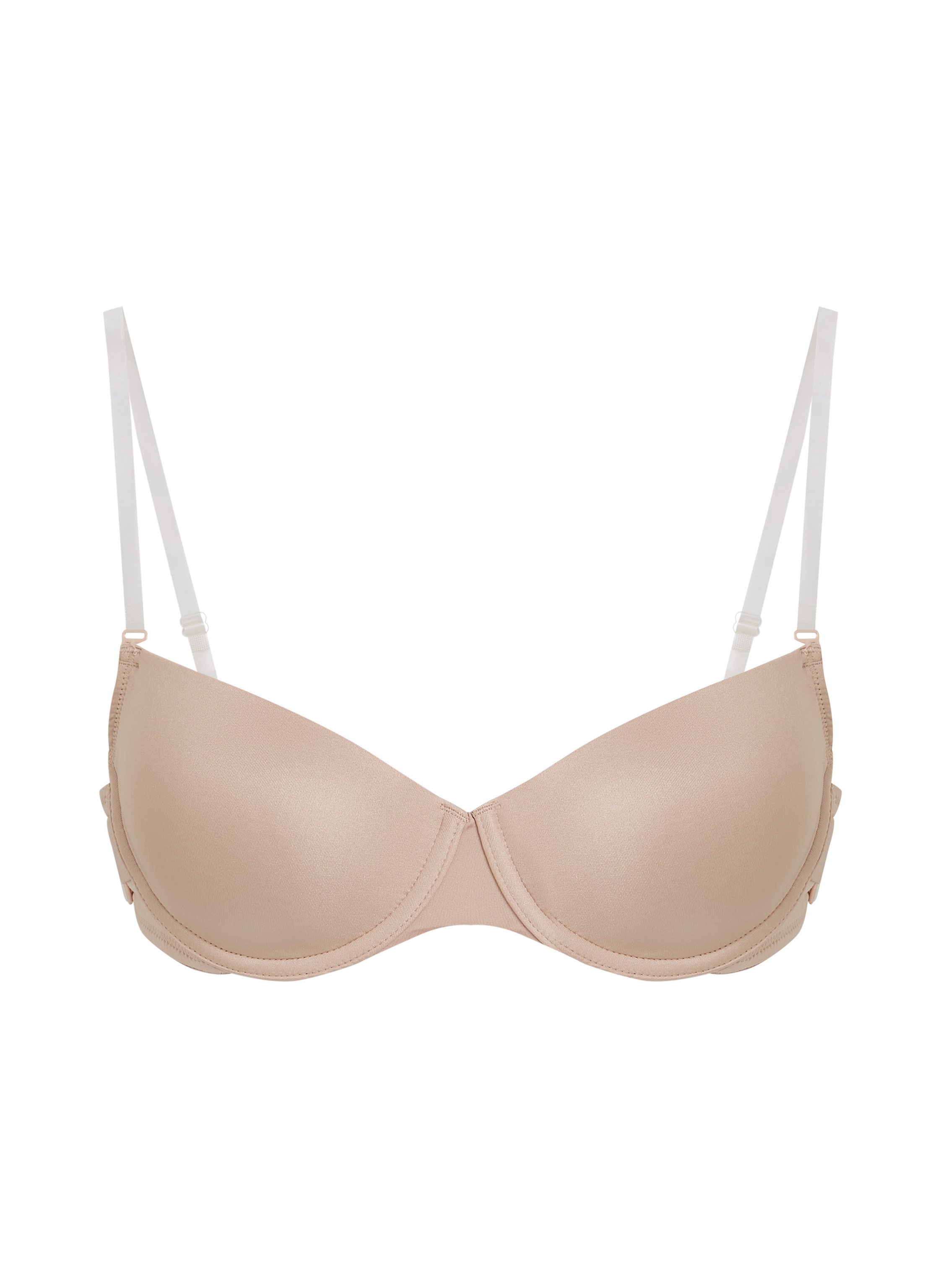 ﻿Vattert bh med bøyle Transparent Back, Beige, main