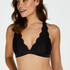 Halter racerback bralette, Svart