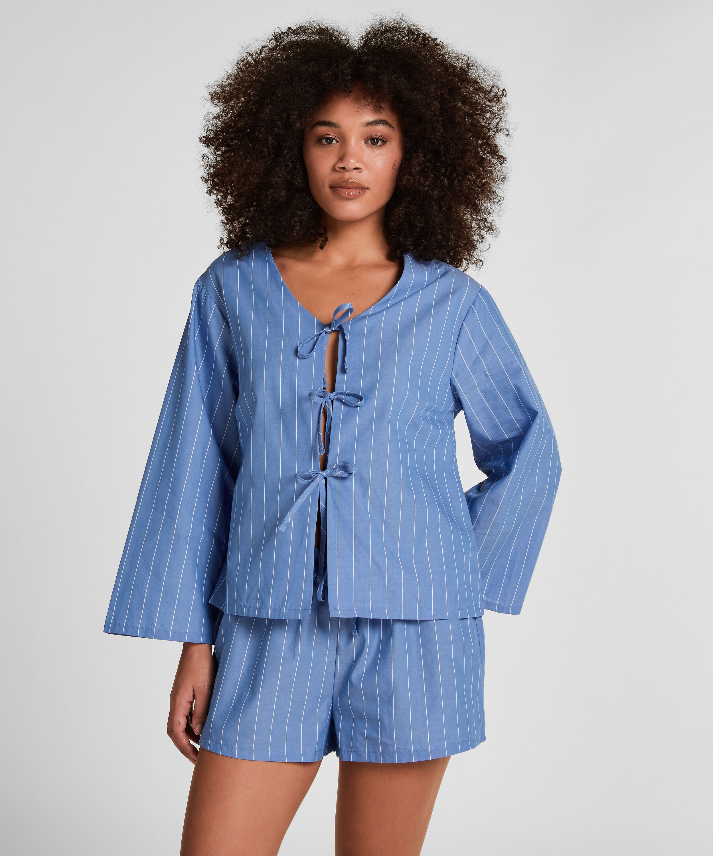 Stripet Pyjamasjakke