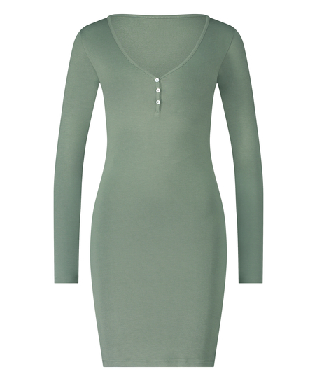 Nattskjorte Henley, Grønn