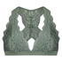 Halter racerback bralette, Grønn