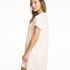 Nightshirt V-neck, Rosa