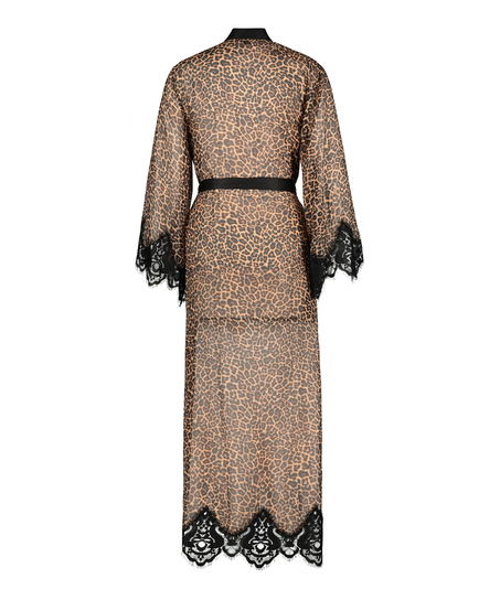 Kimono Chiffon, Svart