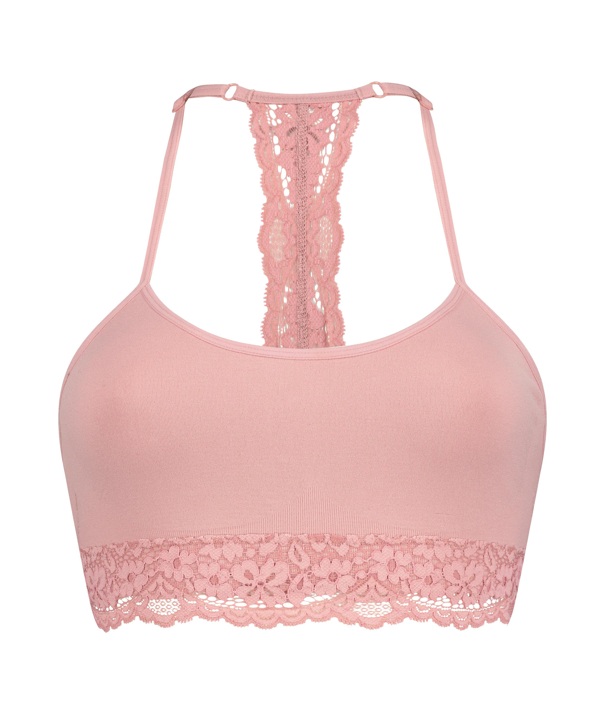 Marine s&oslash;ml&oslash;s bralette, Rosa, main