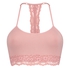 Marine s&oslash;ml&oslash;s bralette, Rosa