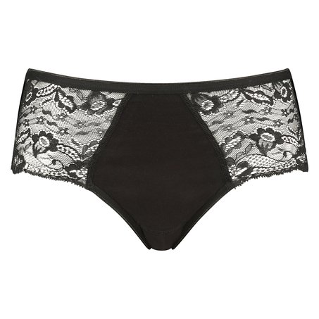 Supersliptruse Lace Midi, Svart