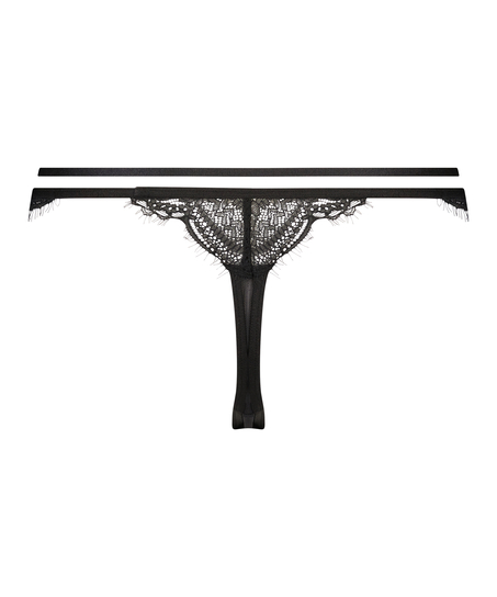 Tora g-streng, Svart