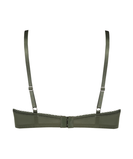 Uvattert bh med b&oslash;yle Anna, Gr&oslash;nn