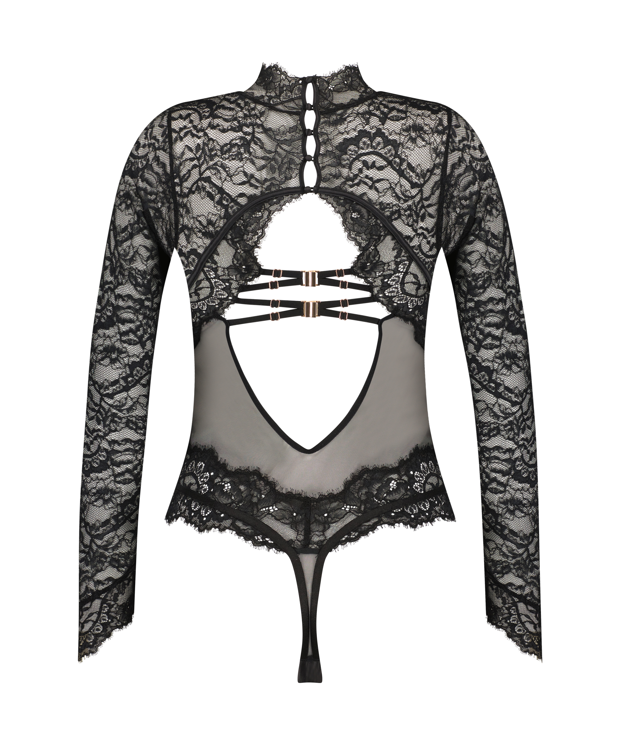 Charlotte body, Svart, main