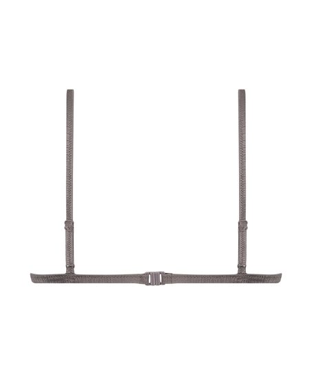 Triangle bikinitopp Luna, Grå