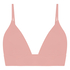 Triangle Bralette Smooth, Rosa
