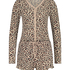 Onesie i Leopard, Beige