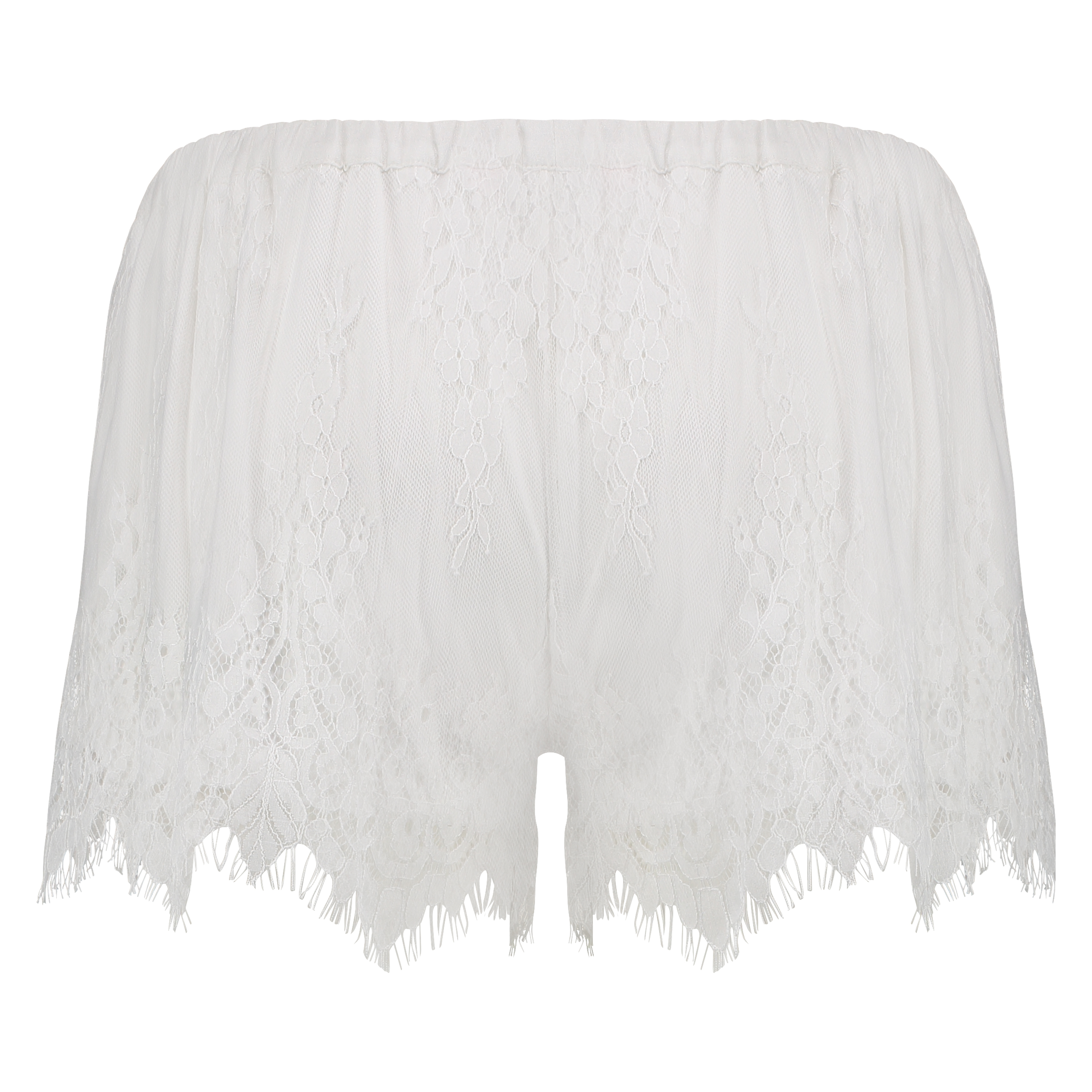 Lace Shorts, Hvit, main