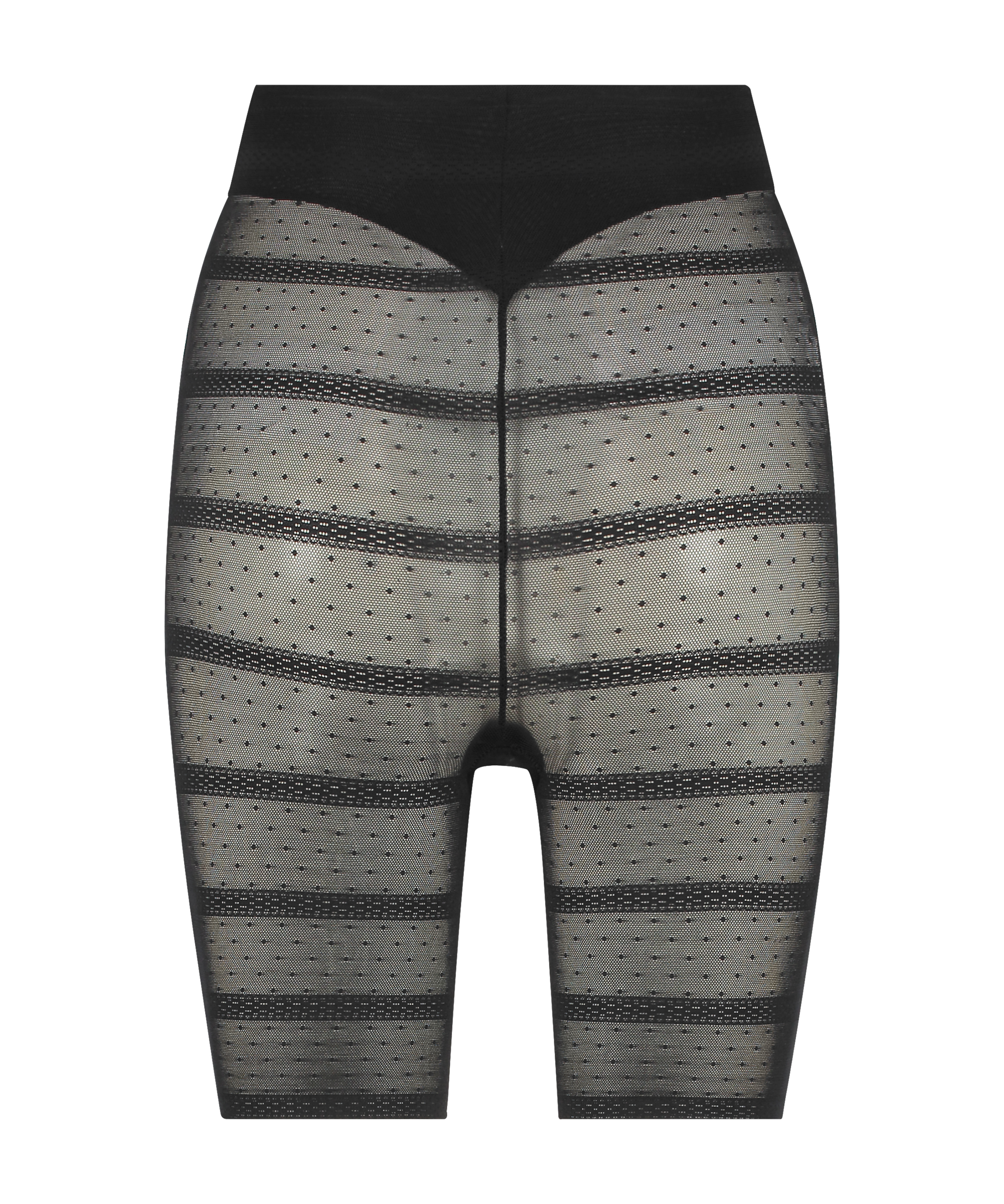 Oppstrammende og slankere meshbukse, Svart, main