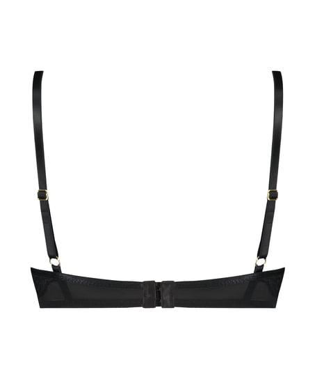 Sierra polstret spile-BH, Svart