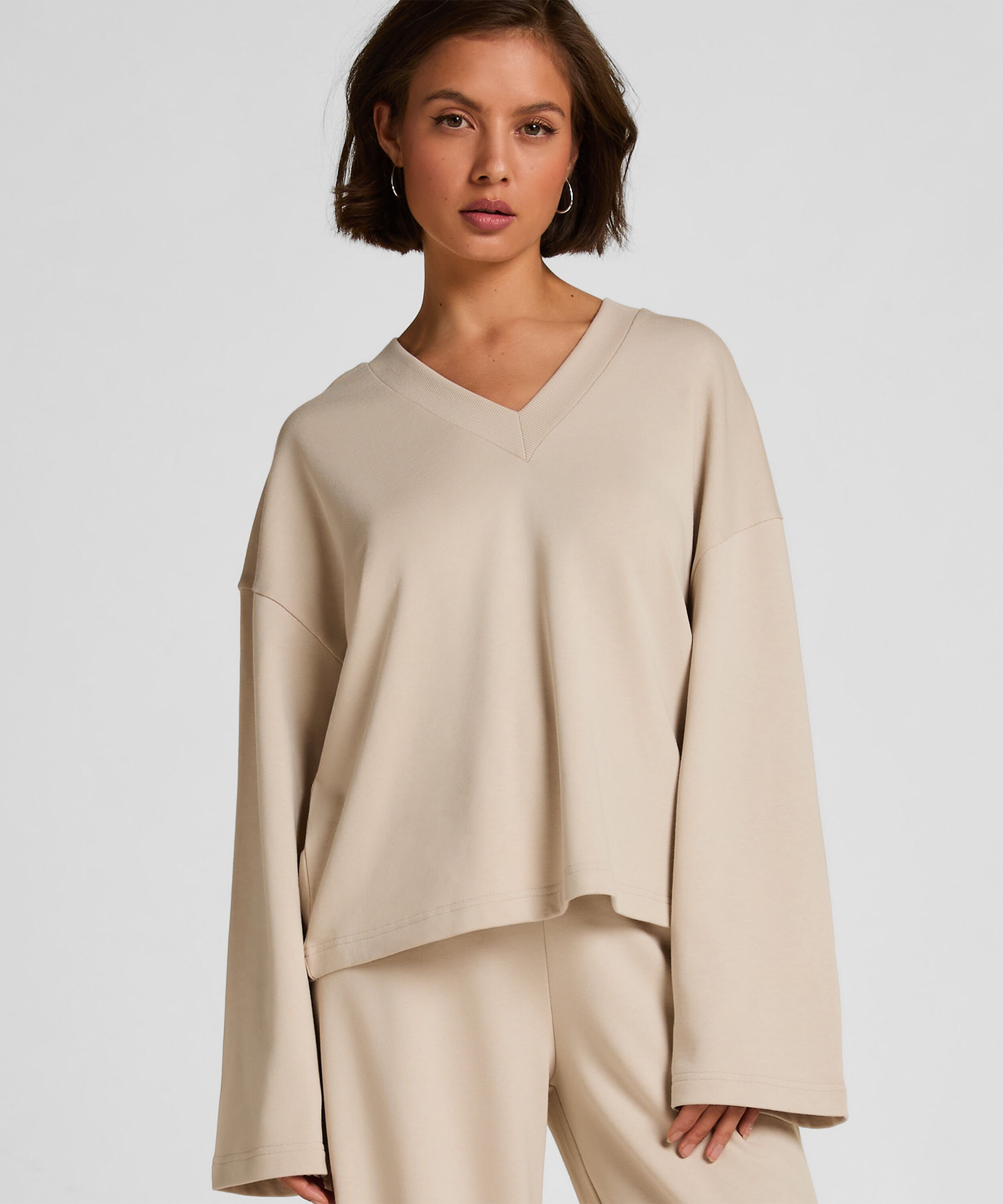Lounge Top Audrey, Beige Lounge Top Audrey, Beige