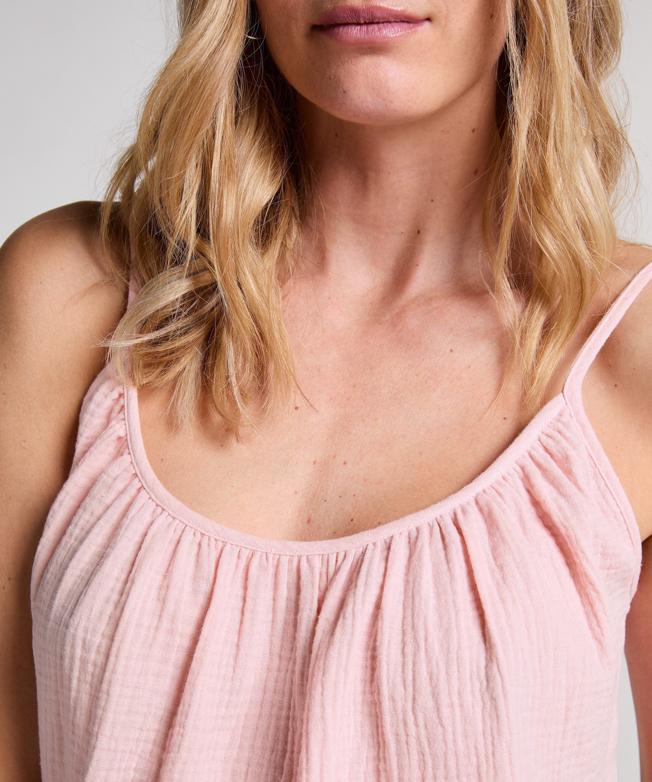 Muslin Cami, Rosa, main