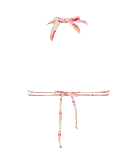 Amalfi trekant-bikinitopp, Hvit