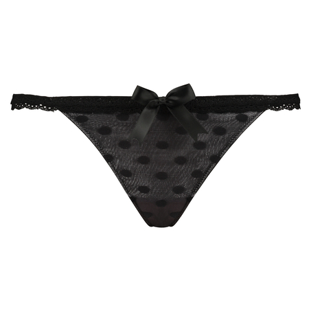 Elle thong, Svart