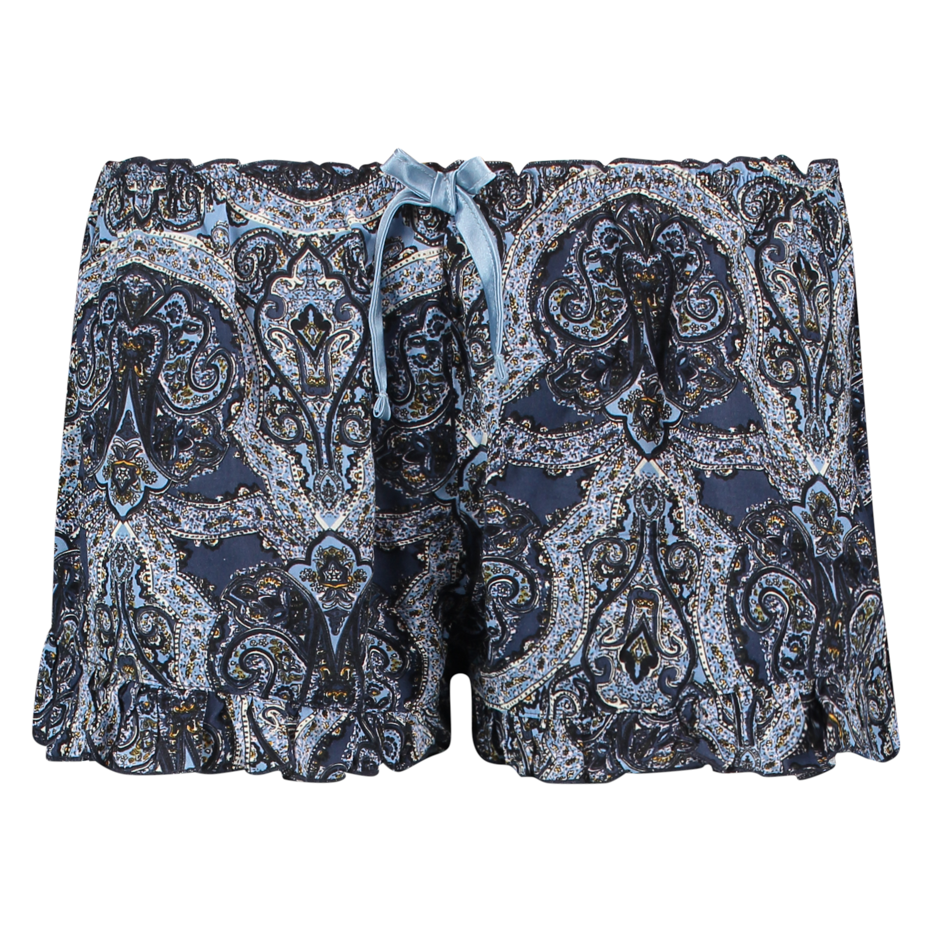 Woven shorts, Blå, main