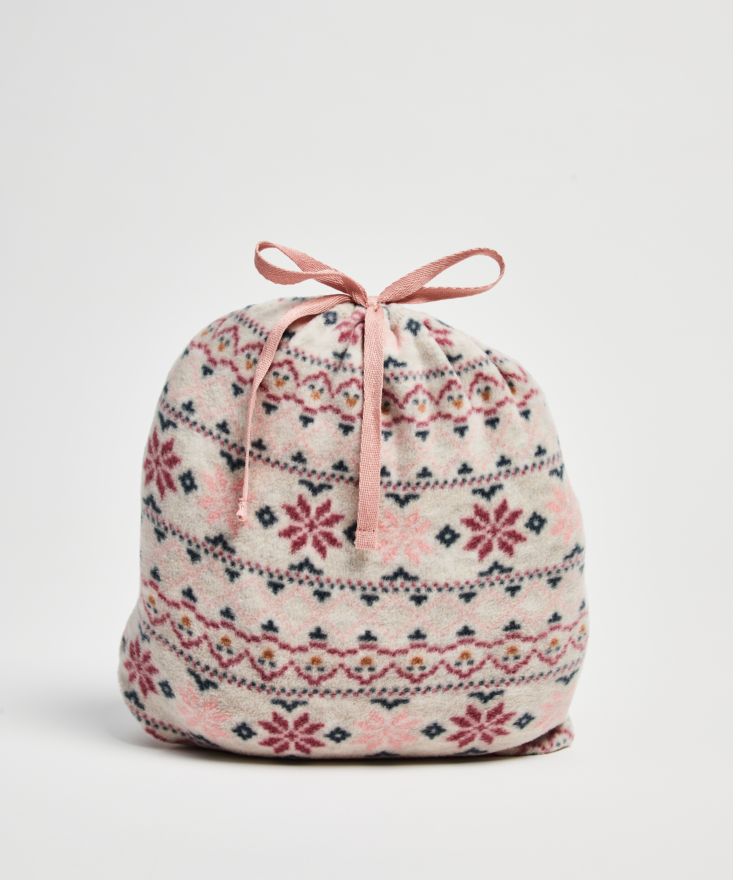 Pyjamaset with Bag, Beige, main