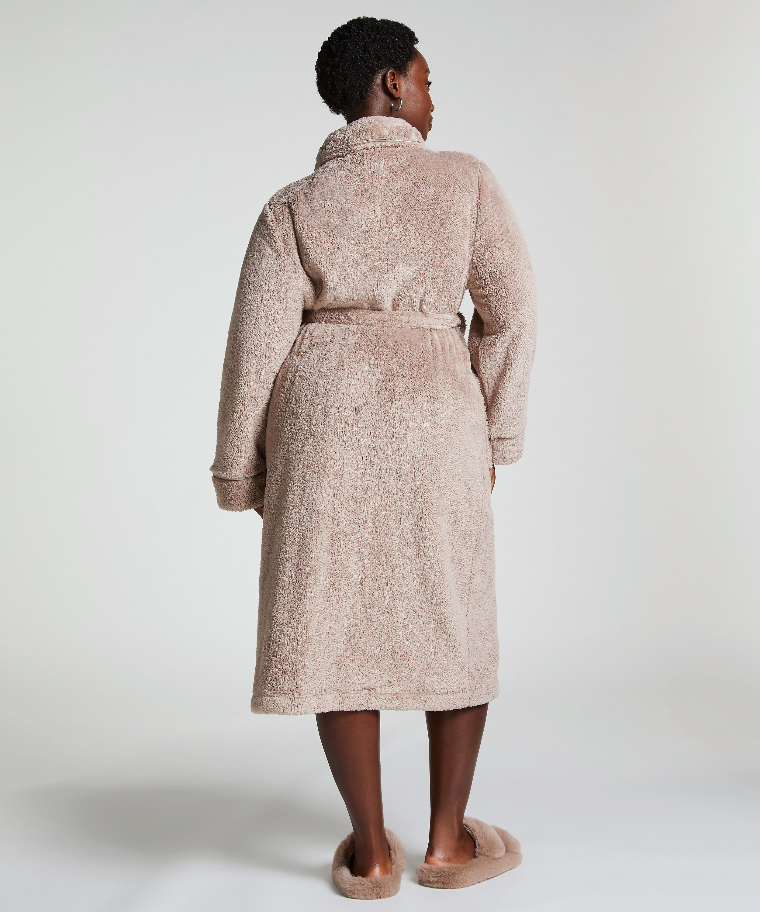 Badekåpe Fleece, Beige, main