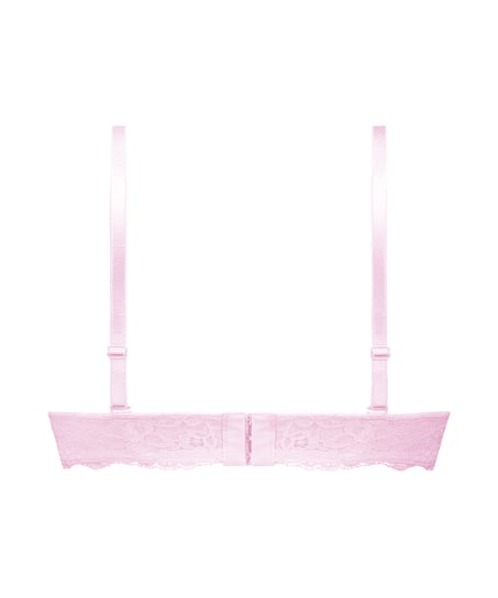 ﻿Vattert bh med bøyle Marine, Rosa