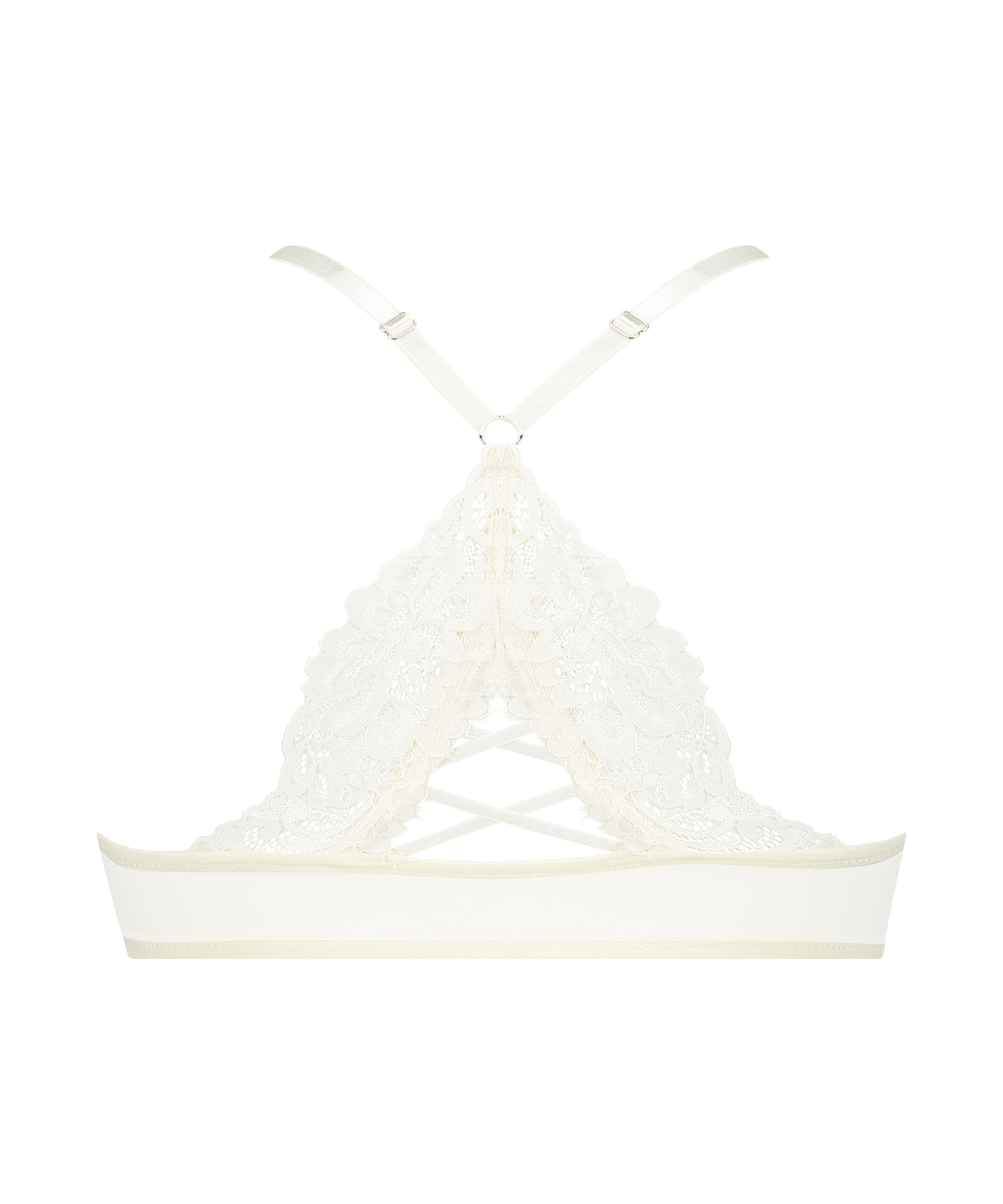 Polstret pushup-BH Harmony, Hvit, main