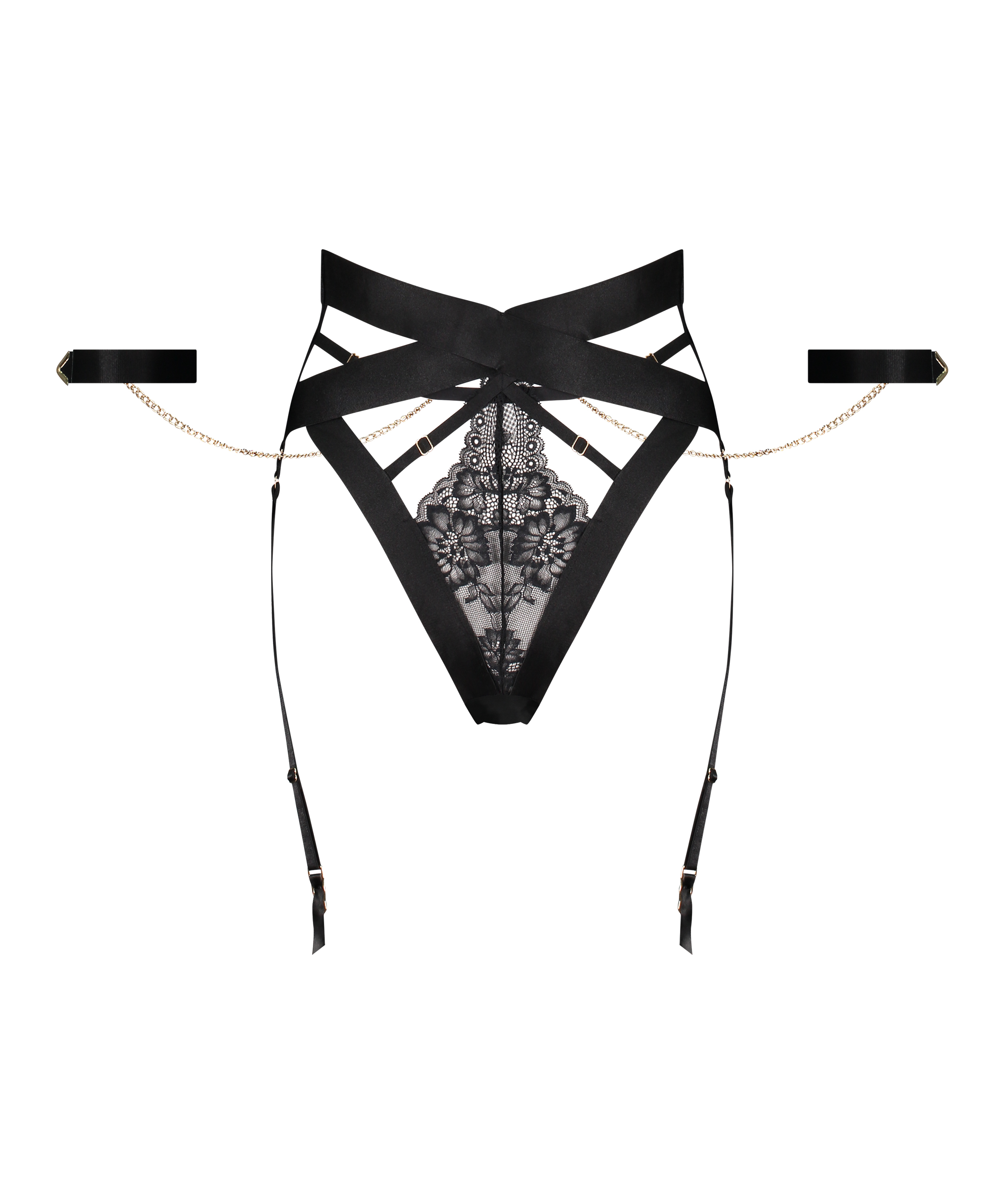 Clementine brasiliansk truse, Svart, main