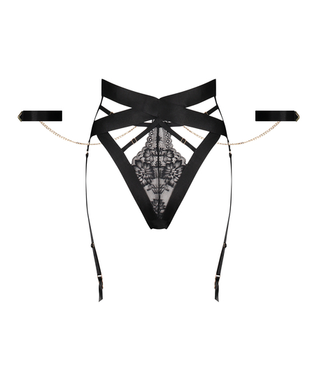 Clementine brasiliansk truse, Svart