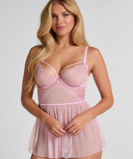 Cordelie babydoll, Rosa