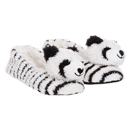 Ballerina slippers Animal Panda, Hvit