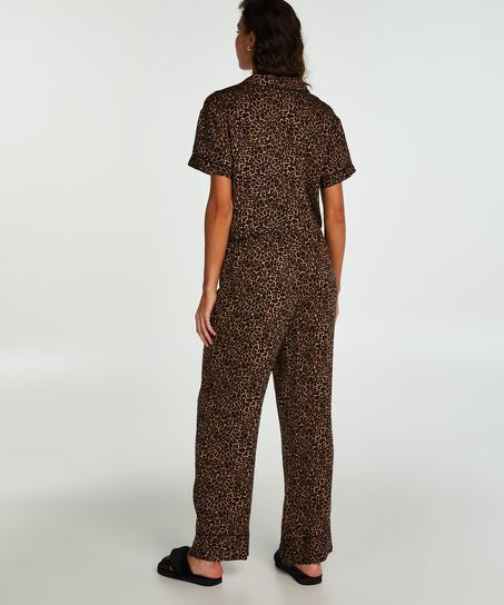 Pysjamatopp Springbreakers, Svart