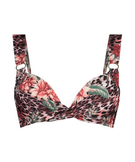 Animalia Rose pushup bikinitopp, Brun