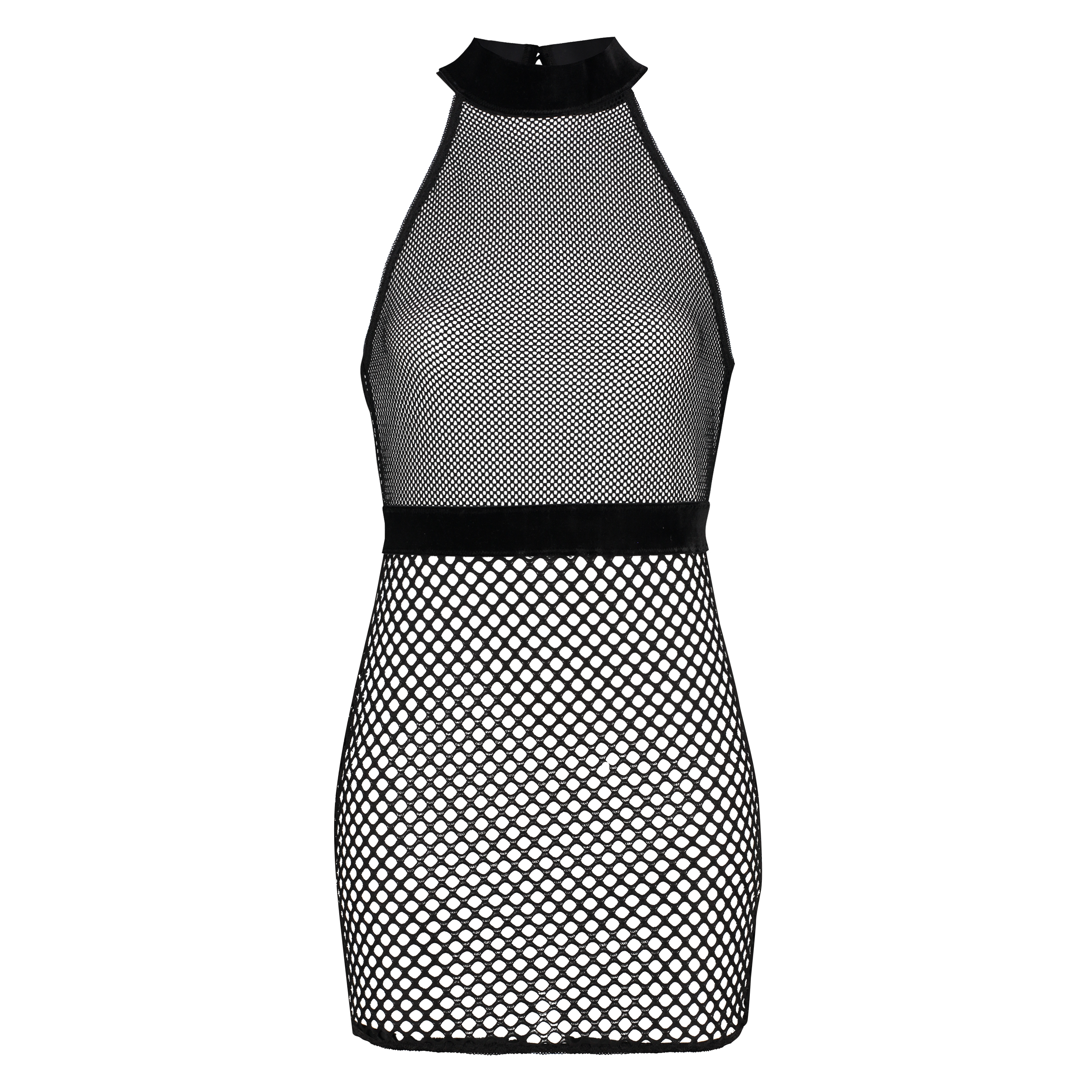 Morgana slipkjole, Svart, main