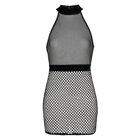 Morgana slipkjole, Svart