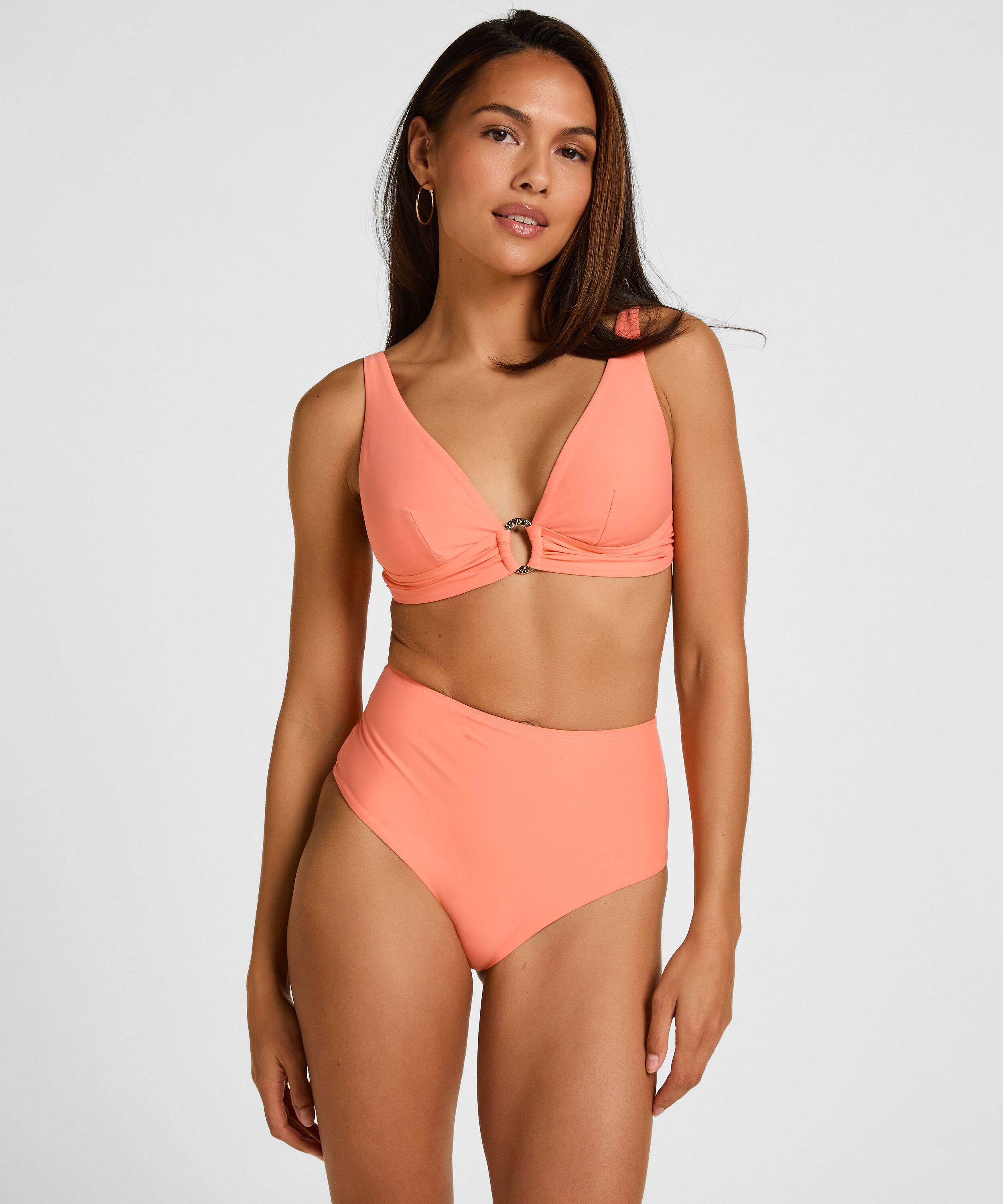 High-Waisted Formende Bikinibukse Luxe