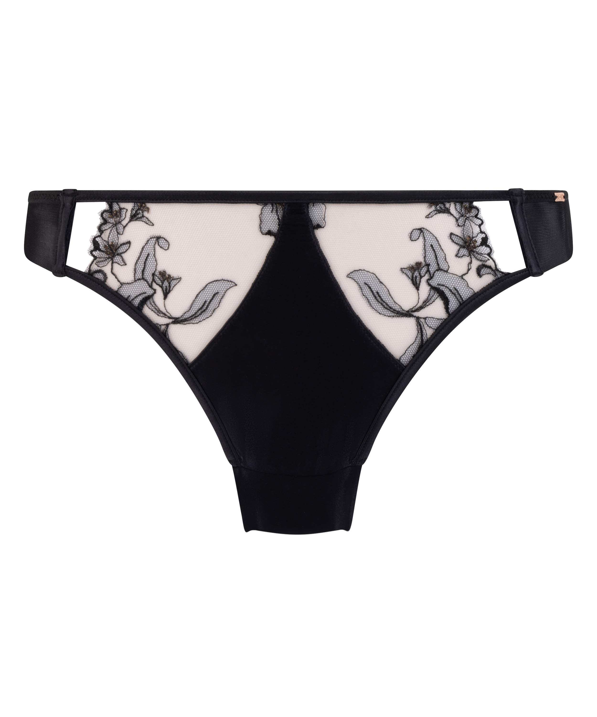 Anouk thong, Svart, main