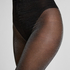 Panty s&oslash;lv Lurex, Svart
