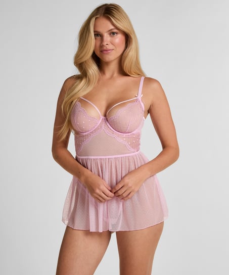 Cordelie babydoll, Rosa